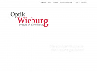 optik-wieburg.de Webseite Vorschau