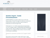 acheterargent.com Webseite Vorschau