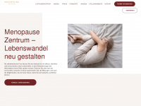 menopause-zentrum.com Webseite Vorschau