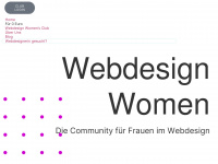 webdesign-women.de Webseite Vorschau