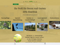 baumpflege-henkel.de Webseite Vorschau