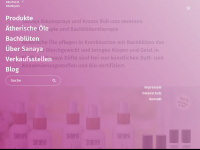 sanaya-care.com Webseite Vorschau