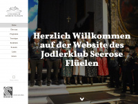 jodlerklub-seerose.ch Webseite Vorschau