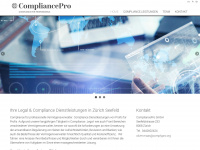 compliancepro.ch Webseite Vorschau