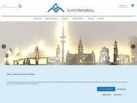 gm-metalldesign.com Webseite Vorschau