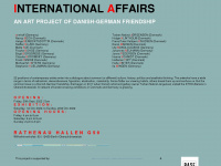 international-affairs.eu Webseite Vorschau