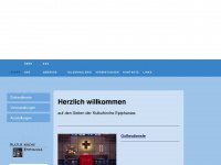 kulturkirche-epiphanias.de Webseite Vorschau