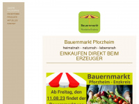 bauernmarkt-pforzheim.de Webseite Vorschau