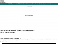 charlotte-fresenius-uni.at Webseite Vorschau