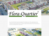 flora-quartier-kleve.de Webseite Vorschau