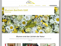 blumen-barthels-shop.de Webseite Vorschau
