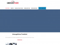 umzugsflex-frankfurt.de Webseite Vorschau