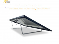 solarmodul-aufständerung.de Webseite Vorschau