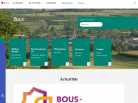bous.lu Webseite Vorschau
