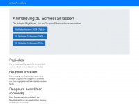 anlass-anmeldung.ch Webseite Vorschau