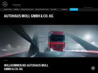 mercedes-benz-trucks-moll-ochsenhausen.de Webseite Vorschau