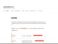 photosphere.ch Webseite Vorschau