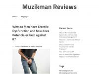 muzikmanreviews.com Webseite Vorschau