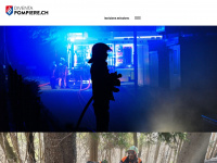 diventapompiere.ch Webseite Vorschau