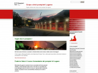 pompierilugano.com Webseite Vorschau
