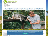 hundetrainer.info Webseite Vorschau