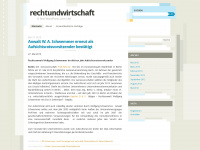 rechtundwirtschaft.wordpress.com Webseite Vorschau