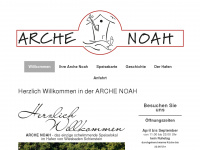 arche-noah-restaurant.de Webseite Vorschau