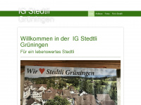 igstedtli.ch Webseite Vorschau