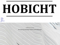 hobicht.de Webseite Vorschau