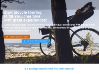 bicycle-touring-howto.com Webseite Vorschau