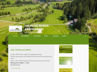 golf-murau-kreischberg.com Webseite Vorschau
