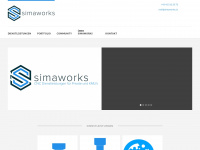 simaworks.ch Webseite Vorschau