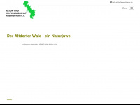 altdorferwald.org Webseite Vorschau