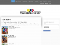tenniszentralschweiz.jimdo.com Webseite Vorschau
