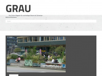 grau-magazin.ch Webseite Vorschau