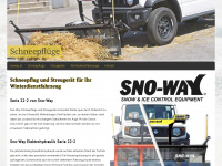 snoway.at Webseite Vorschau