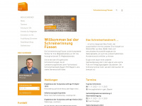 schreiner-fuessen.de Webseite Vorschau