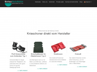 nierhaus-knieschoner.de Webseite Vorschau