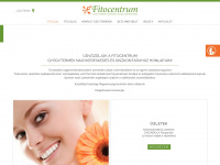 fitocentrum.hu Webseite Vorschau