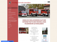 feuerwehr-gatersleben.net Webseite Vorschau