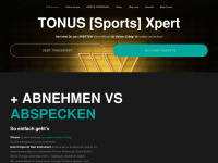 tonusxpert.com Webseite Vorschau