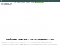 3dmodular.es Webseite Vorschau