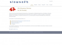 slowsoft.ch Webseite Vorschau