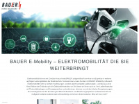 bauer-emobility.de Webseite Vorschau