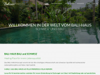balihaus.com Webseite Vorschau