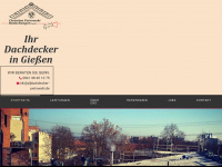 dachdecker-giessen.com Webseite Vorschau