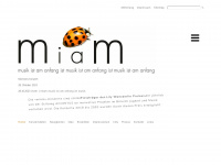 miam-konzerte.com Webseite Vorschau