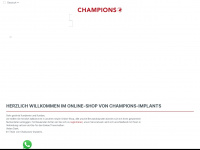 champions-implants.shop Webseite Vorschau
