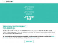 bikelift.de Webseite Vorschau
