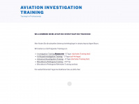 aviationinvestigation.com Webseite Vorschau